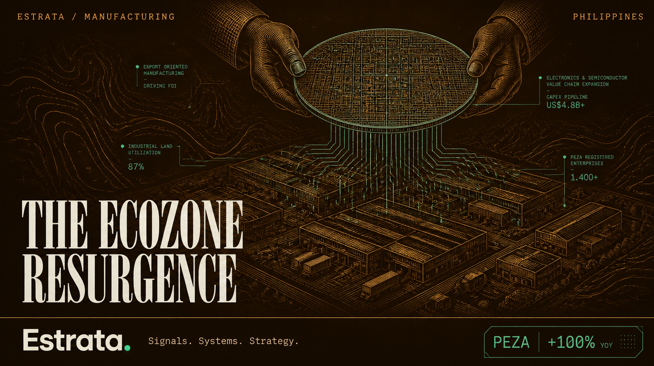 The Ecozone Resurgence: PEZA Approvals Double as CREATE MORE Finds Its Footing