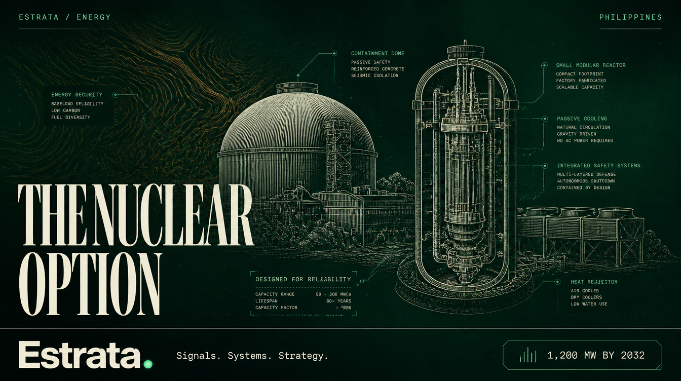 The Nuclear Option: SMRs, the Bataan Question, and the 2032 Target